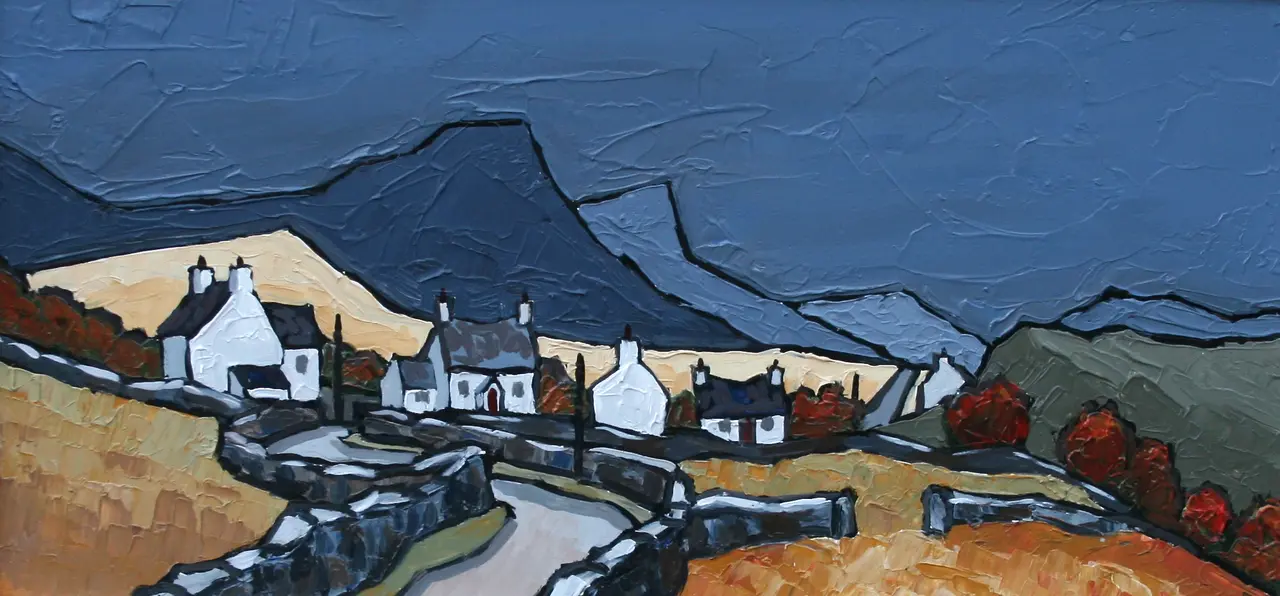 David Barnes - autumn beyond pentre